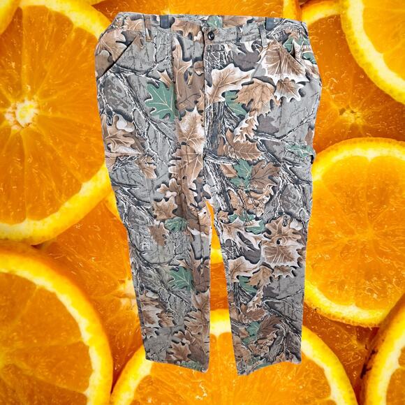 American Tradition Vintage Advantage Camo Button Down Hunting Shirt & Cargo Pant - Picture 4 of 14